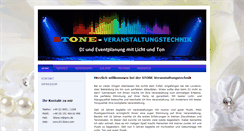 Desktop Screenshot of dj-stony.com
